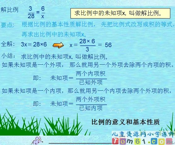解比例