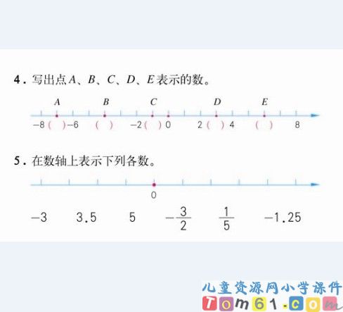认识负数