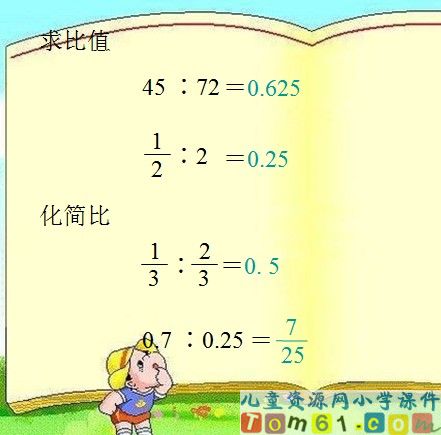 比例的整理和复习