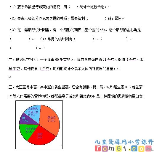 扇形统计图