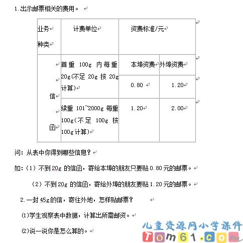 邮票中的数学问题