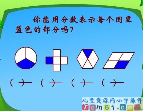 分数的认识课件