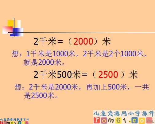 千米的认识课件