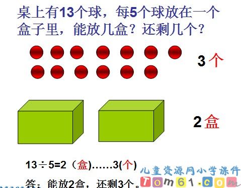 有余数的除法应用题