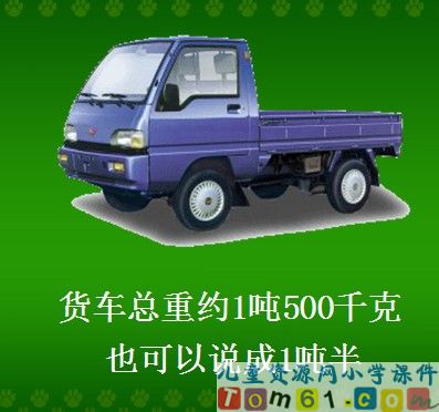 吨的认识