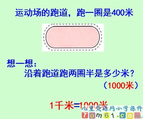 千米的认识
