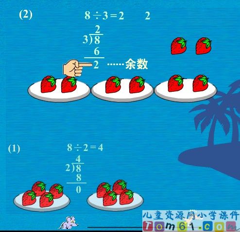 有余数的除法