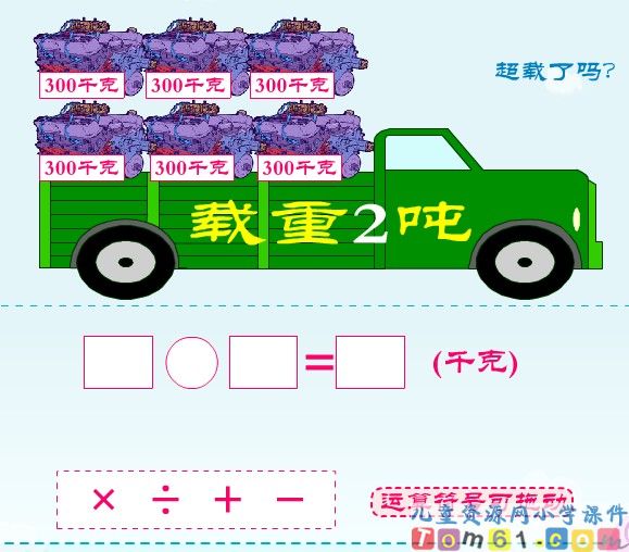 吨的认识