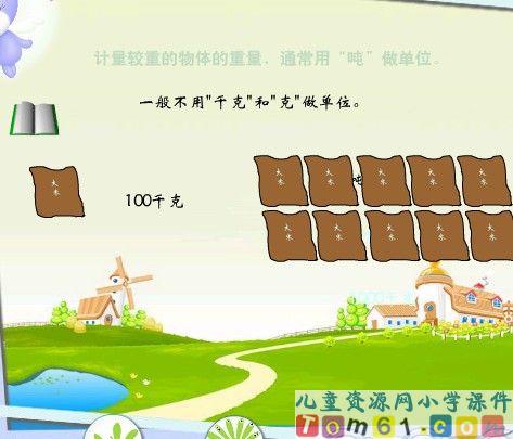 吨的认识