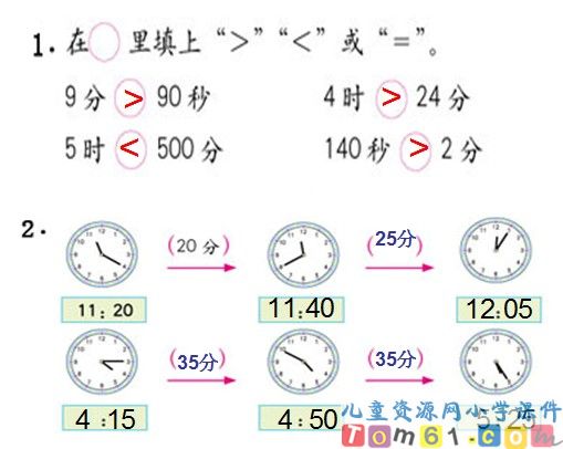 24时记时法课件5