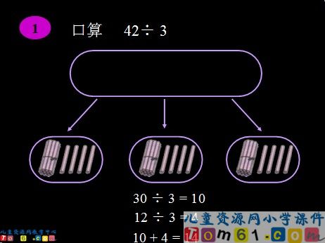 一位数除两位数课件1