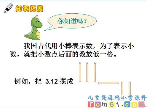 生活中的小数课件