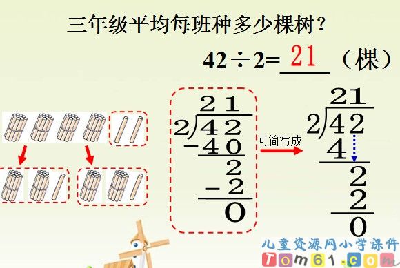 除数是一位数的笔算除法课件1