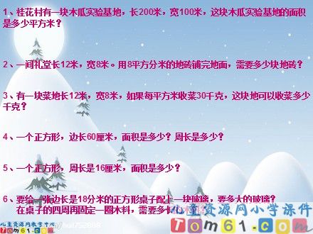 面积的概念课件