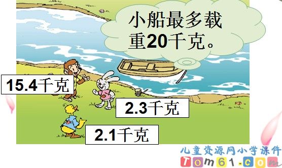 简单的小数加减法课件