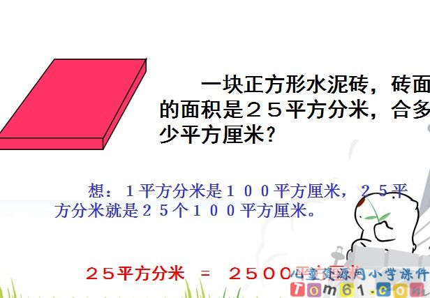 面积单位间的进率课件2