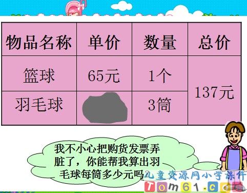 笔算除法