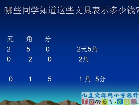 认识小数