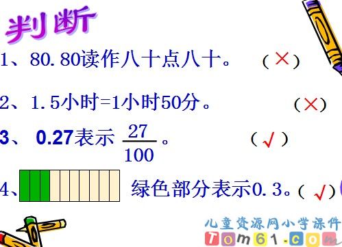 认识小数