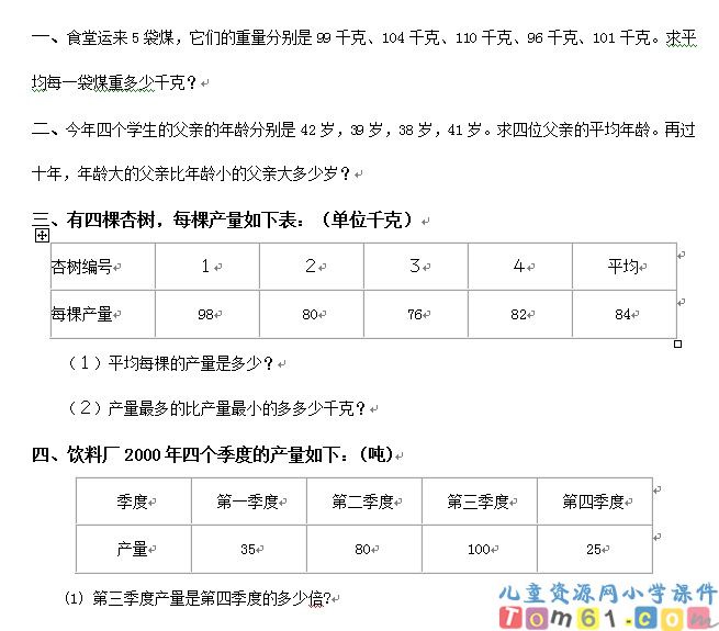 简单的数据分析