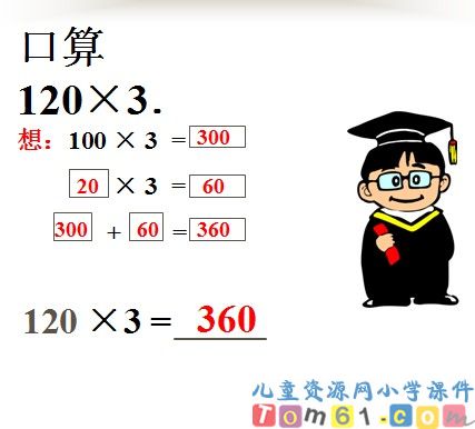 口算乘法课件28