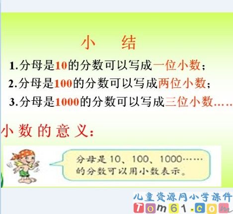 小数的产生和意义课件11