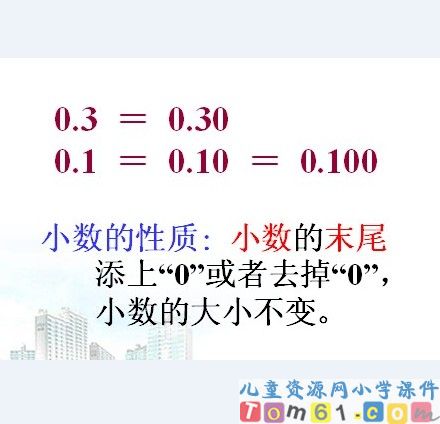 小数的性质