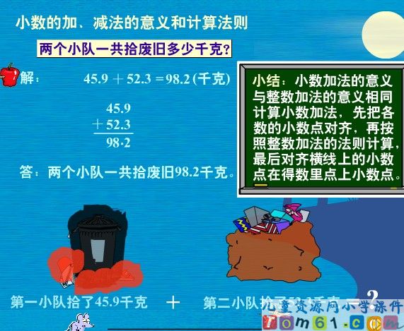 小数的加法和减法课件18