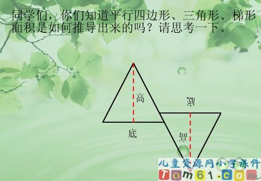 多边形的面积_整理与复习