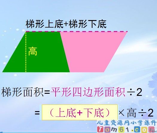 梯形的面积课件13