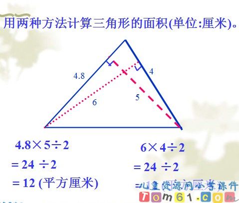 三角形面积的计算课件31