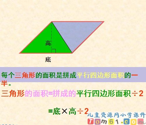 三角形面积的计算课件15