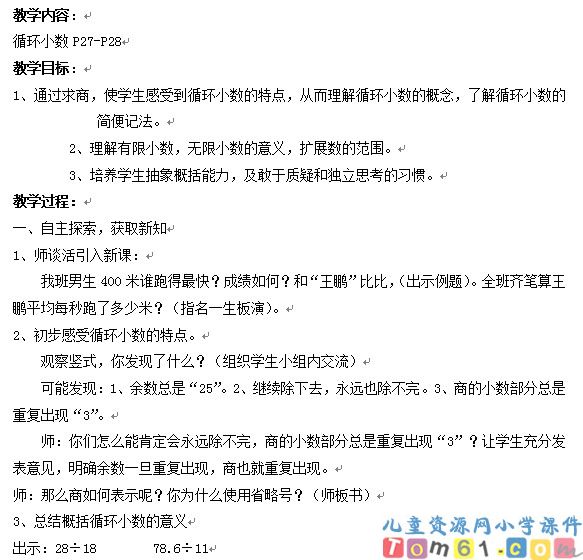 循环小数