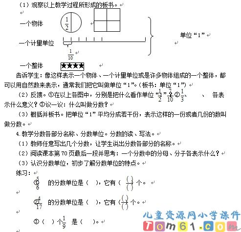 分数的意义