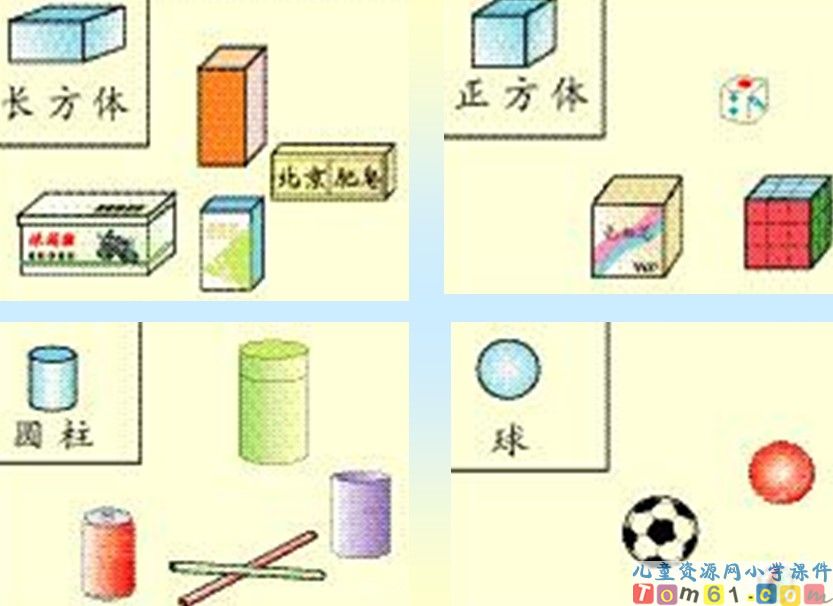 认识物体和图形