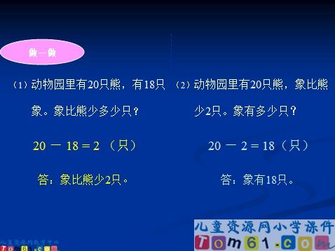 两位数减一位数和整十数课件2