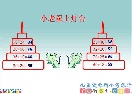 两位数加整十数课件