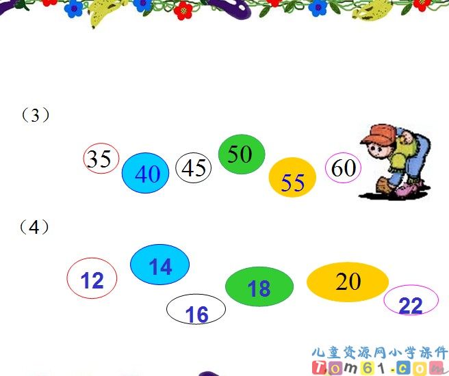 数的顺序 比较大小