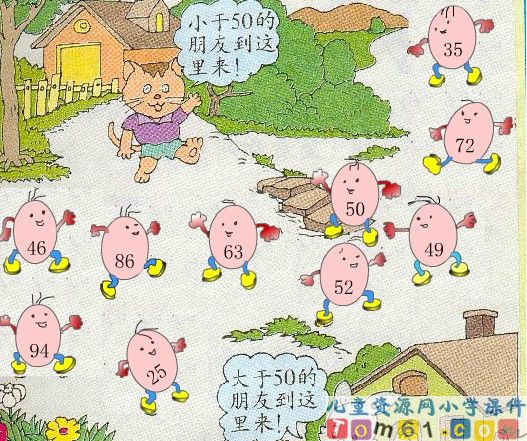 数的顺序 比较大小
