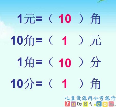 人民币的简单计算