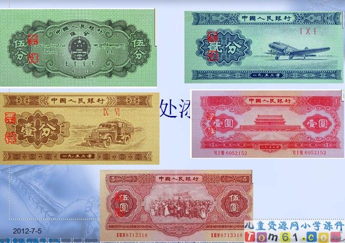 认识人民币