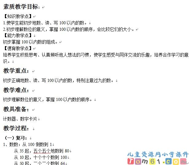 读数写数