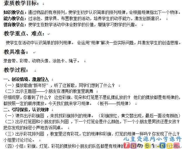 找规律