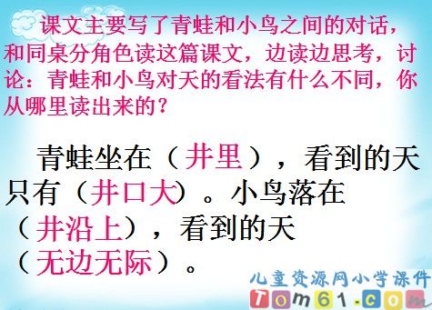 坐井观天课件21