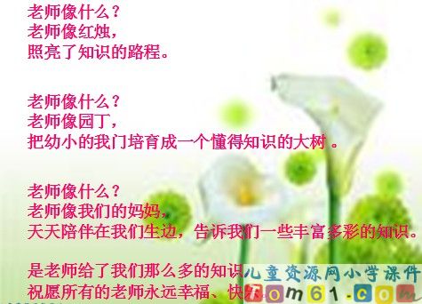 一株紫丁香课件18