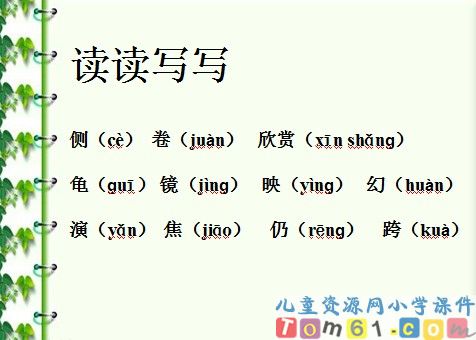 清澈的湖水课件25