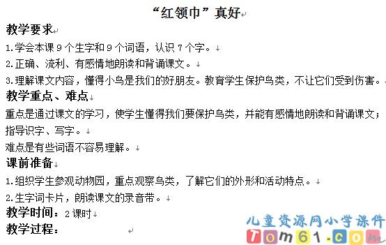 红领巾真好教案4
