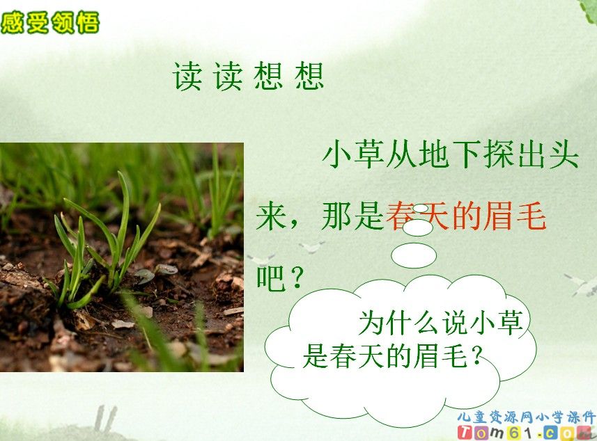 找春天课件1
