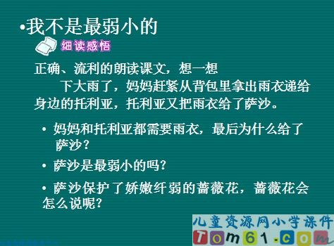 我不是最弱小的课件6