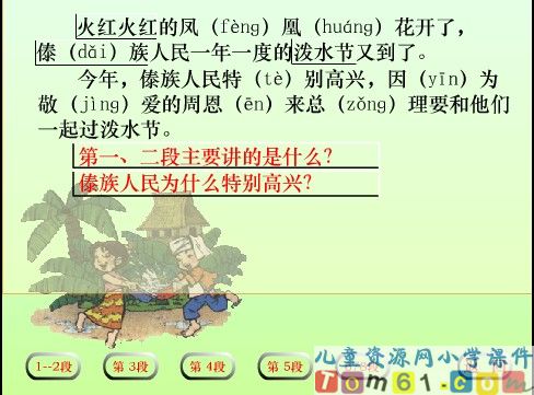 难忘的泼水节课件3